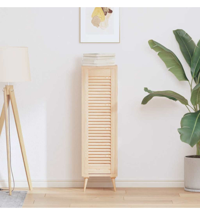 Porte d'armoire à persiennes 99x29,5 cm bois de pin massif | Mobilier & Déco