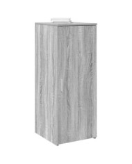 Armoire de rangement sonoma gris 40x45x103,5 cm bois ingénierie | Mobilier & Déco