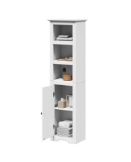 Armoire de salle de bain BODO blanc 44x30x160 cm | Mobilier & Déco