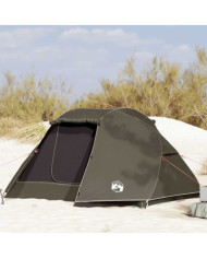 Tente de pêche 5 personnes marron imperméable | Mobilier & Déco