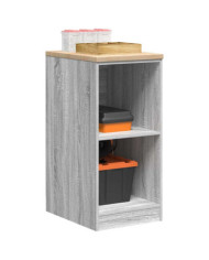 Armoire de rangement de garage sonoma gris 40x51x85 cm bois pin | Mobilier & Déco