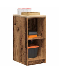Armoire de rangement de garage vieux bois 40x51x85 cm bois pin | Mobilier & Déco