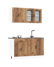 Ensemble d'armoires de cuisine 4 pcs Kalmar bois d'ingénierie | Mobilier & Déco