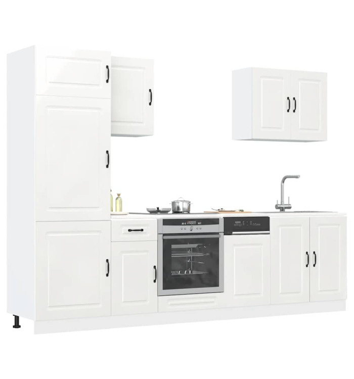 Ensemble d'armoires de cuisine 7 pcs Kalmar bois d'ingénierie | Mobilier & Déco