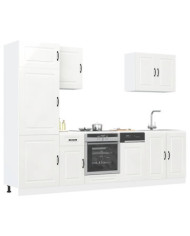 Ensemble d'armoires de cuisine 7 pcs Kalmar bois d'ingénierie | Mobilier & Déco
