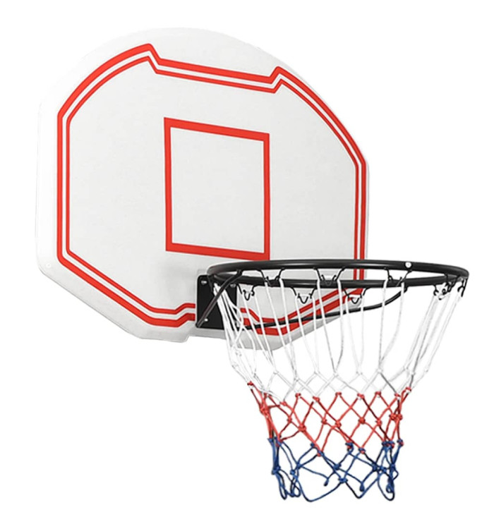 Panneau de basket-ball Blanc 90x60x2 cm Polyéthylène | Mobilier & Déco