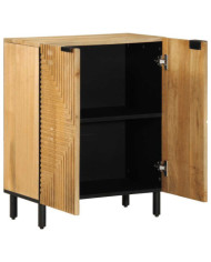 Buffet marron 60x33x75 cm bois massif de manguier | Mobilier & Déco