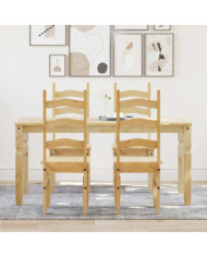 Ensemble à manger Panama 5 pcs bois de pin massif | Mobilier & Déco