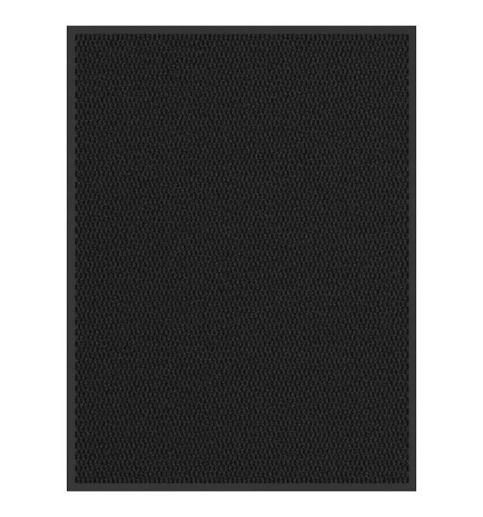 Paillasson noir 90x120 cm | Mobilier & Déco