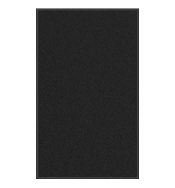 Paillasson noir 90x150 cm | Mobilier & Déco
