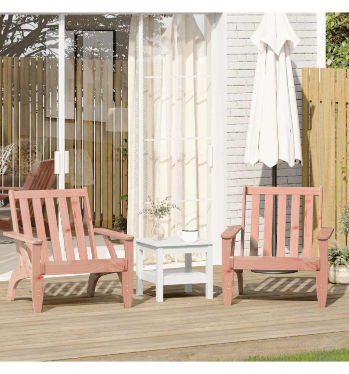 Chaises de jardin adirondack 2 pcs 75x77x77 cm | Mobilier & Déco