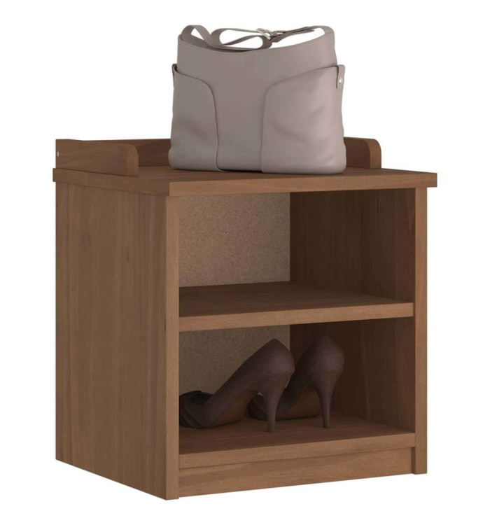 Banc de couloir SANDNES 45x40x50 cm bois de pin massif | Mobilier & Déco