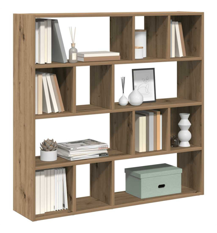 Bibliothèque/Séparateur de pièce chêne artisanal 105x24x102 cm | Mobilier & Déco