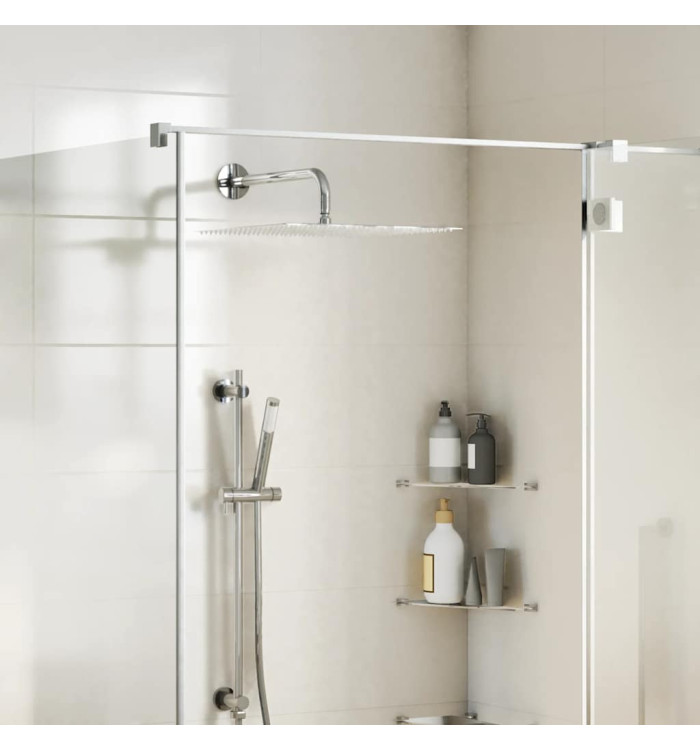 Pomme de douche pluie acier inoxydable 304 40x40 cm carrée | Mobilier & Déco