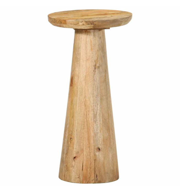 Table d'appoint Ø30x60 cm bois de manguier massif | Mobilier & Déco