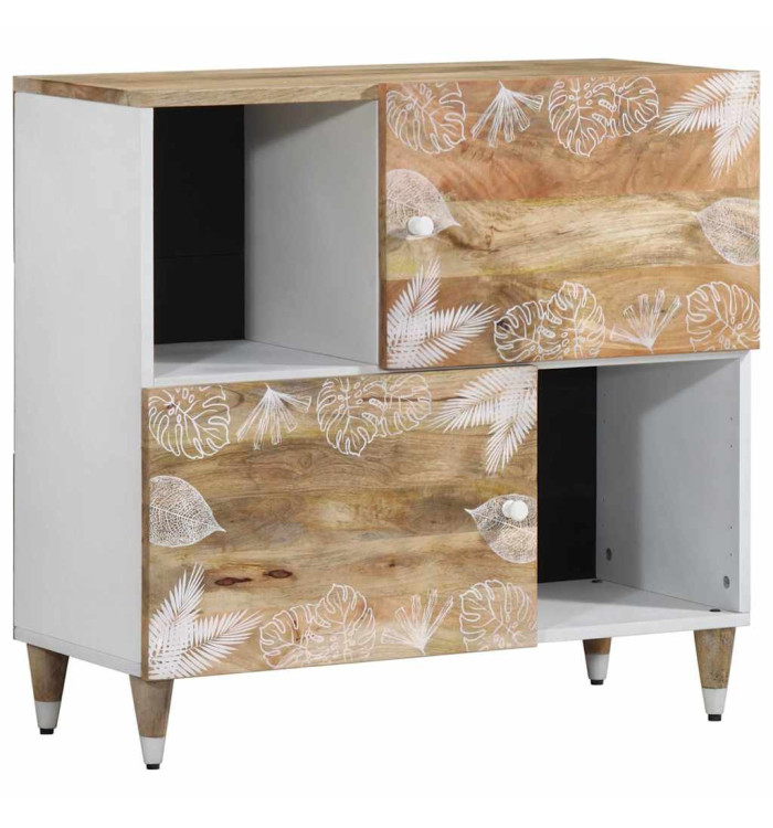 Buffet 80x33,5x75 cm bois massif de manguier | Mobilier & Déco