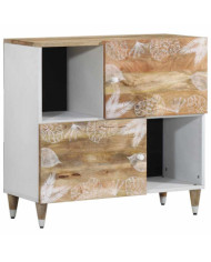 Buffet 80x33,5x75 cm bois massif de manguier | Mobilier & Déco