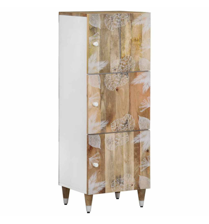 Buffet 40x33,5x110 cm bois de manguier massif | Mobilier & Déco