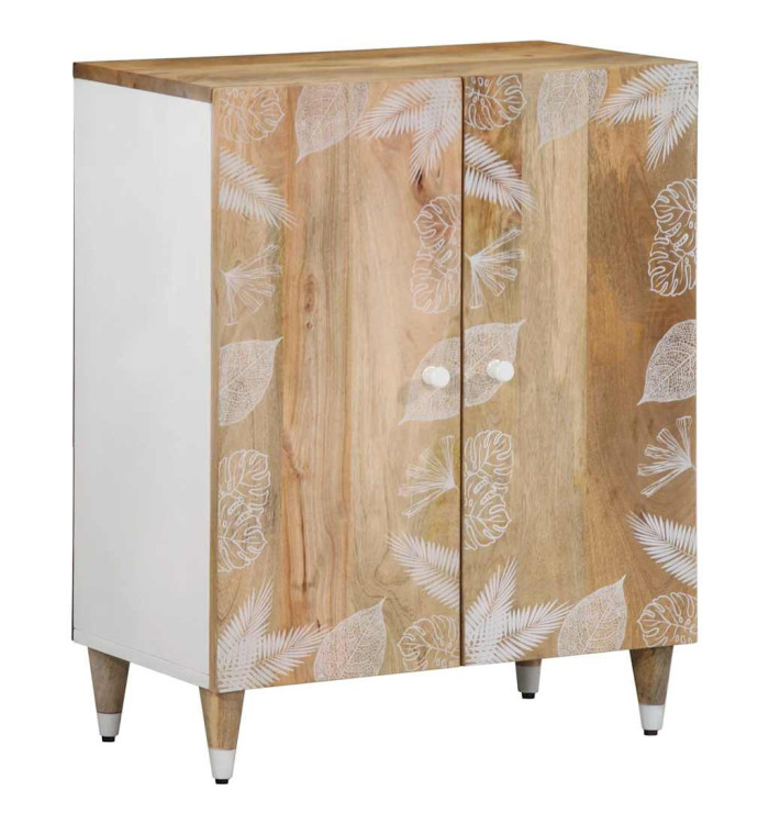 Buffet 60x33,5x75 cm bois de manguier massif | Mobilier & Déco