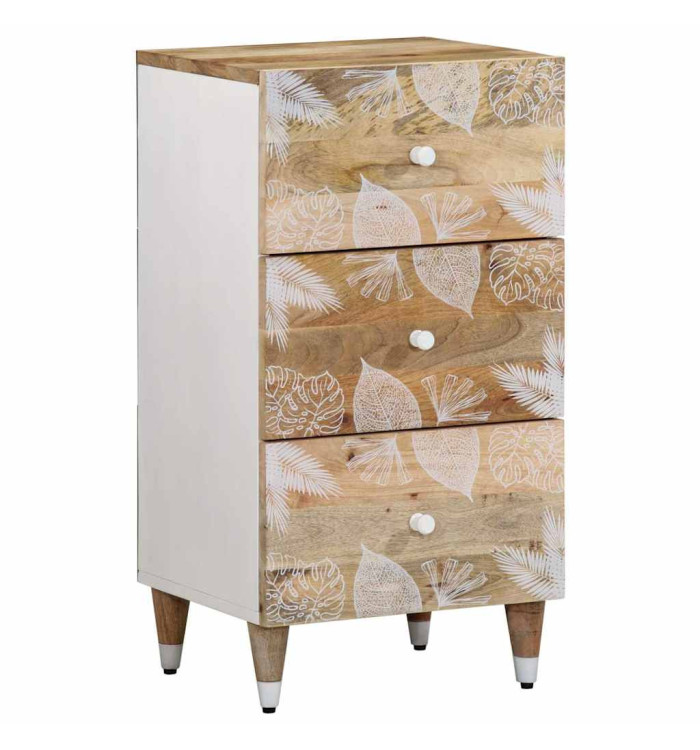 Buffet 40x33,5x75 cm bois de manguier massif | Mobilier & Déco