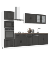 Ensemble d'armoires de cuisine 7 pcs Kalmar bois d'ingénierie | Mobilier & Déco