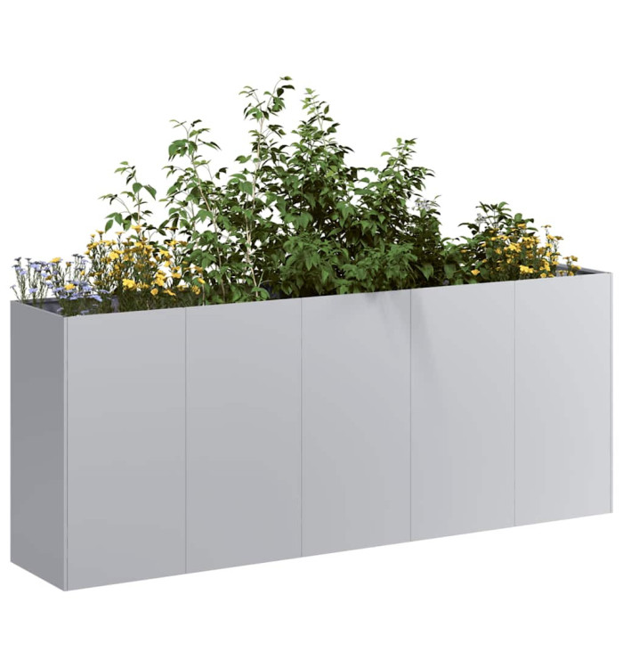 Jardinière 200x40x80 cm acier galvanisé | Mobilier & Déco