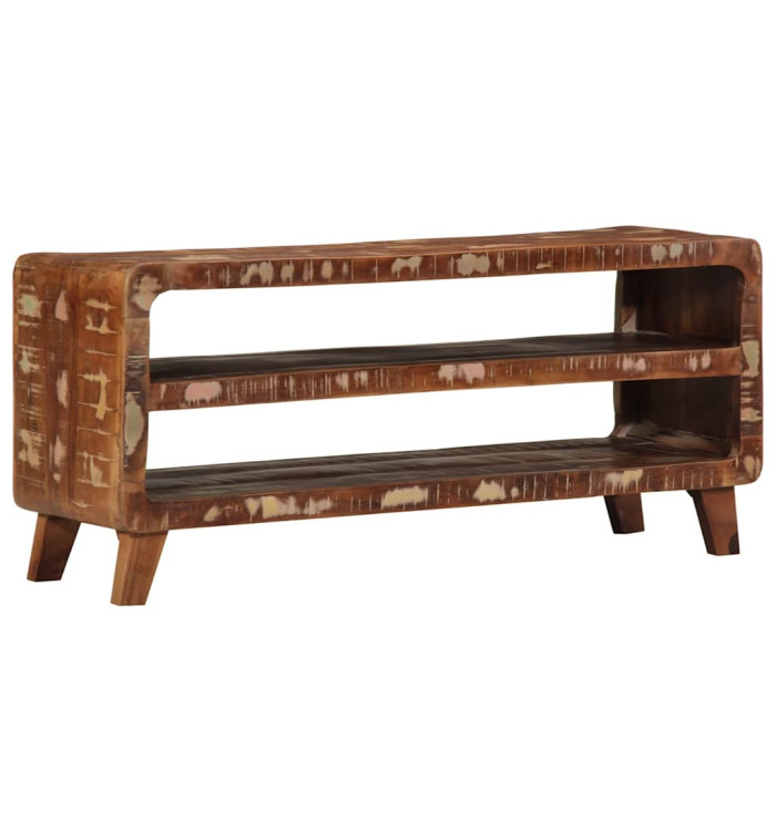 Meuble TV 105x46x32 cm Bois massif de récupération | Mobilier & Déco