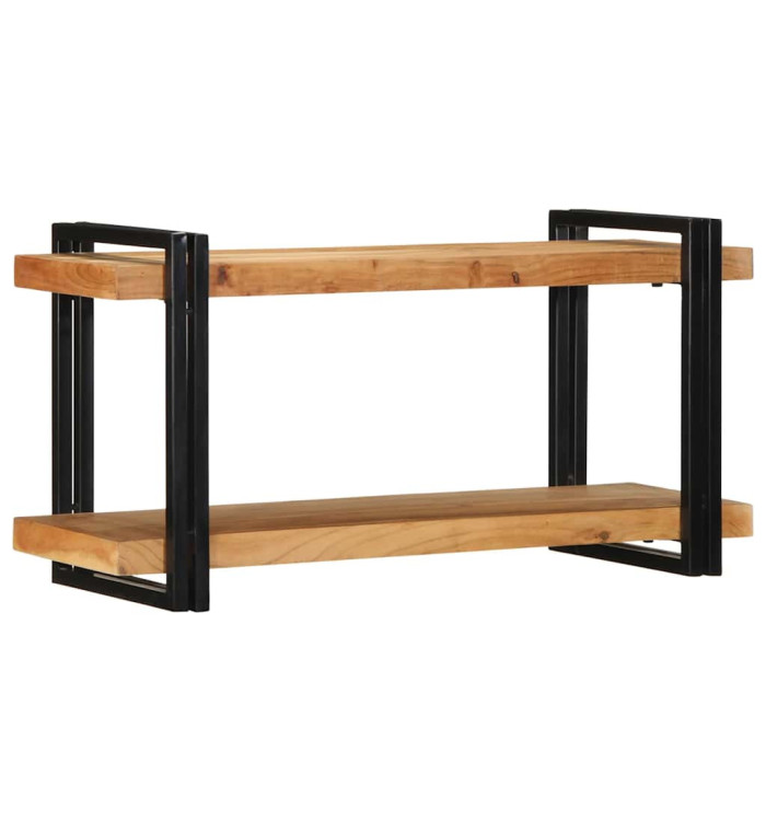 Étagère murale 90x33x45 cm bois massif d'acacia | Mobilier & Déco