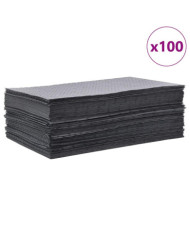 Tampons absorbants d'huile 25 pcs gris 40x50 cm | Mobilier & Déco