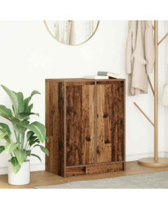 Buffet vieux bois 57x34x76 cm bois d'ingénierie | Mobilier & Déco
