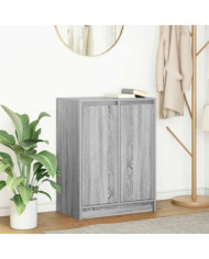 Buffet sonoma gris 57x34x76 cm bois d'ingénierie | Mobilier & Déco