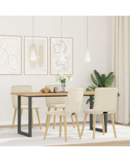 Chaises à manger lot de 4 Lin | Mobilier & Déco