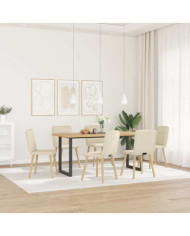 Chaises à manger lot de 6 Lin | Mobilier & Déco