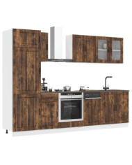 Ensemble d'armoires de cuisine 8 pcs Kalmar bois d'ingénierie | Mobilier & Déco
