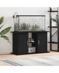 Support d'aquarium chêne noir 101x41x58 cm bois d'ingénierie | Mobilier & Déco