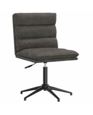 Chaise de salle à manger Noir Similicuir | Mobilier & Déco