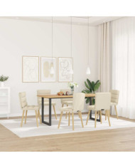 Chaises à manger lot de 6 Lin | Mobilier & Déco