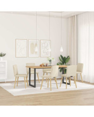 Chaises à manger lot de 6 Lin | Mobilier & Déco
