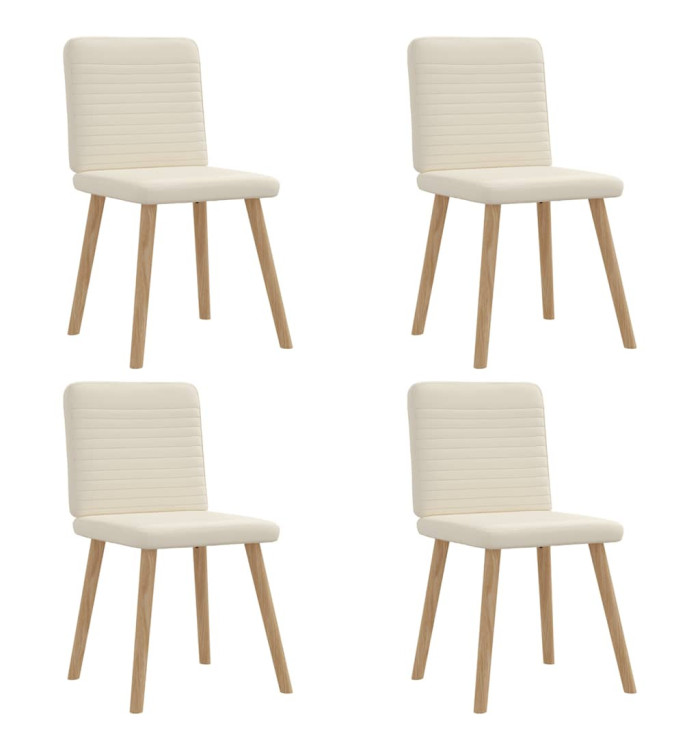 Chaises à manger lot de 4 Lin | Mobilier & Déco