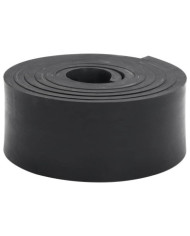 Bordure en caoutchouc de chasse-neige noir 250x8x1 cm | Mobilier & Déco