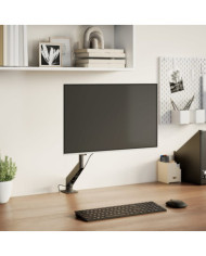 Bras pour moniteur unique 27 pouces max ressort à gaz 10 kg | Mobilier & Déco