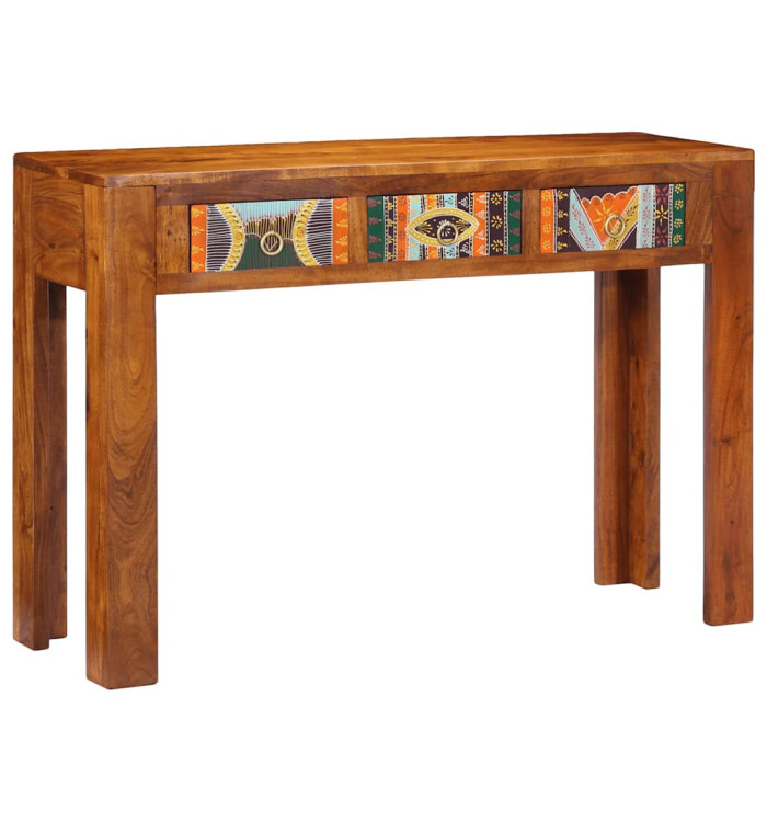 Table console 110x35x75 cm bois massif d'acacia | Mobilier & Déco
