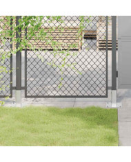Bases de poteau carrées 4 pcs argent 51x51 mm acier galvanisé | Mobilier & Déco