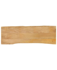 Dessus de table 120x40x2,5 cm bord vivant bois massif manguier | Mobilier & Déco