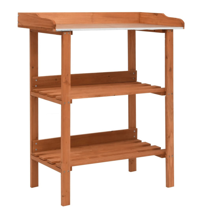 Support pour plantes 76x37x89 cm Bois de sapin | Mobilier & Déco