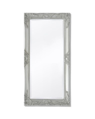 Miroir mural style baroque 100x50 cm Argenté | Mobilier & Déco