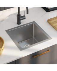 Évier de cuisine fait main Acier inoxydable | Mobilier & Déco