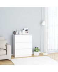 Buffet Blanc 60x35x76 cm Bois d'ingénierie | Mobilier & Déco