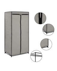 Garde-robe Gris 75x50x160 cm | Mobilier & Déco