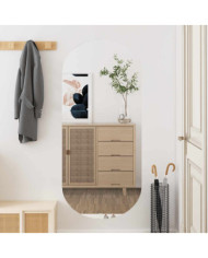 Miroir mural 45x100 cm Verre Ovale | Mobilier & Déco